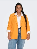 Orange women's blazer ONLY CARMAKOMA Gry - Women's