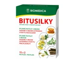 Biomedica Bitusilky bylinné pastilky s medem 15+2 pastilek