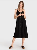 Voľnočasové šaty pre ženy Superdry - čierna
