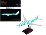 Airbus A330-900 Commercial Aircraft "Condor Airlines" White and Green Striped "Gemini 200" Series 1/200 Diecast Model Airplane by GeminiJets