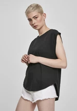 Dámské tričko Basic Shaped v černé barvě