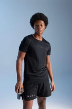 DEFACTO Slim Fit Crew Neck Printed T-Shirt