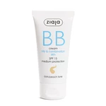 Ziaja BB krém pro mastnou a smíšenou pleť SPF 15 Dark/Peach Tone (BB Cream) 50 ml