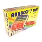 ANABOX Dávkovač na léky 7 dní duha