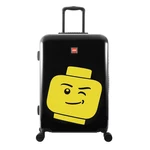 LEGO Cestovní kufr ColourBox Minifigure Head 70 l černý