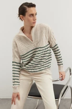 Trendyol Stone Wide fit Knitwear Sweater