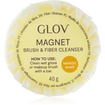 GLOV Accessories Magnet Cleanser Bar čistiace mydlo pre kozmetické štetce vône Mango 40 g