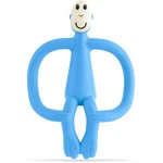 Matchstick Monkey Teething Toy and Gel Applicator kousátko s kartáčkem 2 v 1 Light Blue 1 ks