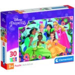 Clementoni 20276 - Puzzle 30 Disney princezny
