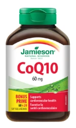 JAMIESON Koenzým Q10 60 mg 80 kapsúl