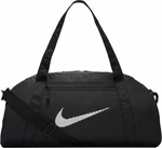 Nike Gym Club Duffel Bag Black/Black/White 24 L Sporttáska