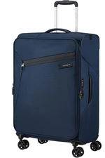 Samsonite Látkový cestovní kufr Litebeam EXP M 67/73 l - tmavě modrá