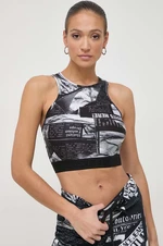 Top Versace Jeans Couture dámský, černá barva, 76HAM227 JS301