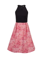 Orsay Růžovo-černé dámské květované šaty - Dámské