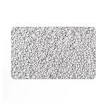 Biało-szary gumowy dywanik łazienkowy 50x80 cm Leandra – douceur d'intérieur