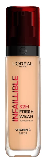 L'Oréal Paris Infaillible Fresh Wear Dlouhotrvající tekutý make-up 200 Golden Sand 30 ml