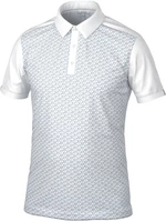 Galvin Green Mio Mens Polo Shirt Grey/White XL