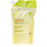 A-Derma Exomega Control zvláčňujúci sprchový plej pre veľmi suchú citlivú a atopickú pokožku 500 ml