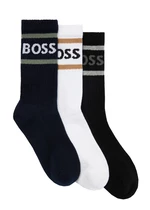 Hugo Boss 3 PACK - pánské ponožky BOSS 50469371-966 39-42
