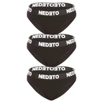 3PACK women's panties Nedeto black