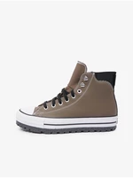 Converse Chuck Taylor All Star City Brown Leather Ankle Sneakers - Men's