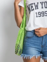 Green mesh bag