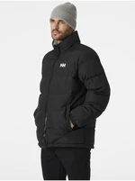 Men's black reversible winter quilted jacket HELLY HANSEN YU 23 RE - Men