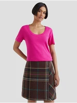 Dark pink women's T-shirt Tommy Hilfiger - Women