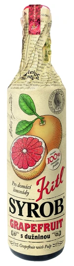 Kitl Syrob Grapefruit s dužninou 500 ml