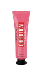 Maybelline Cheek Heat odstín 20 Rose Flash gelově-krémová tvářenka 8 ml