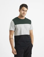 Celio T-shirt Vetrois with stripes - Men
