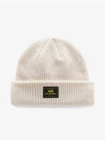 Beige Men's Ribbed Winter Beanie VANS - Mens