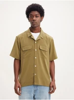 Levi&#39;s Khaki Mens Short Sleeve Shirt Levi&#39;s® Pajama - Men