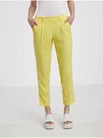 Yellow Women's Trousers CAMAIEU - Ladies