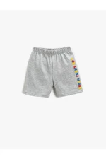 Koton Printed Shorts with Elastic Waist