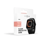 Ochranné pouzdro FIXED Pure s temperovaným sklem pro Apple Watch Ultra 49 mm, čirá