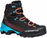 La Sportiva Aequilibrium ST Woman GTX Black/Hibiscus 38,5 Pantofi trekking de dama