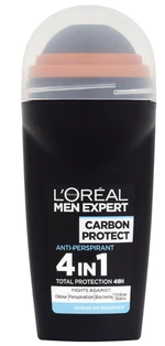L'ORÉAL PARIS L´Oréal Paris Men Expert Carbon Protect pánský antiperspirant roll-on 50 ml L'ORÉAL PARIS L´Oréal Paris Men Expert Carbon Protect pánský antiperspirant roll-on 50 ml