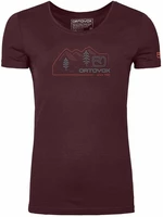 Ortovox 140 Cool Vintage Badge T-Shirt W Winetasting L T-shirt outdoor