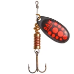 DAM třpytka Effzett Standard Spinner Black/Red 10g