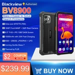 Blackview BV8900 Rugged Thermal Smartphone 6.5'' Display 16GB RAM 256GB Android 13 Helio P90 Mobile Phone 10000mAh Battery 64MP