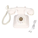 Retro Corded Landline Phone Classic Vintage Old Fashion Telephone for Home & Office, Wired Antique Home Phone Gift