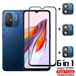 Tempered Glass For xiaomi redmi 12C Screen Protector redmi 10C 10A Camera protectors for redmi12 C Glass Film redmi12C película glass protector For redmi 12 C accessories
