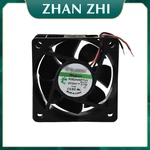 For Sunon Inverter Server Cooler Frequency converter 24V 2.7W 2Pin 60*60*25mm 5200RPM Cooling Fan KDE2406PTVX MS.A.GN