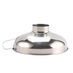 Newest Funnel Stainless Steel Wide Mouth Canning Funnel Hopper Filter Leak Wide-Mouth Can for Oil Wine Kitchen Cooking Tools Hot