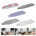 Cotton Ironing Board Cover Blanket Pad 120cmx41cm Thick Padding Stain Resistant Ironing Board Padded Cover Cleaning Tools