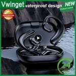 1~8PCS Bone Conduction Headphones Wireless Earbuds Real WirelesAir Conduction Waterproof Fitness Driving Headset With