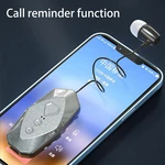 Wireless Earphones Portable Blue Tooth Earbuds Single Ear Noise Canceling Ergonomic Design Long Battery Life Accessories