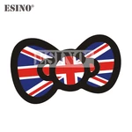 Car Styling Creative Funny England Color Bowknot Butterfly Knot Decal PVC Waterproof Car Body Sticker Pattern Vinyl Decal