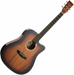 Tanglewood DBT DCE SB G Thru Sunburst Gloss Guitarra electroacústica